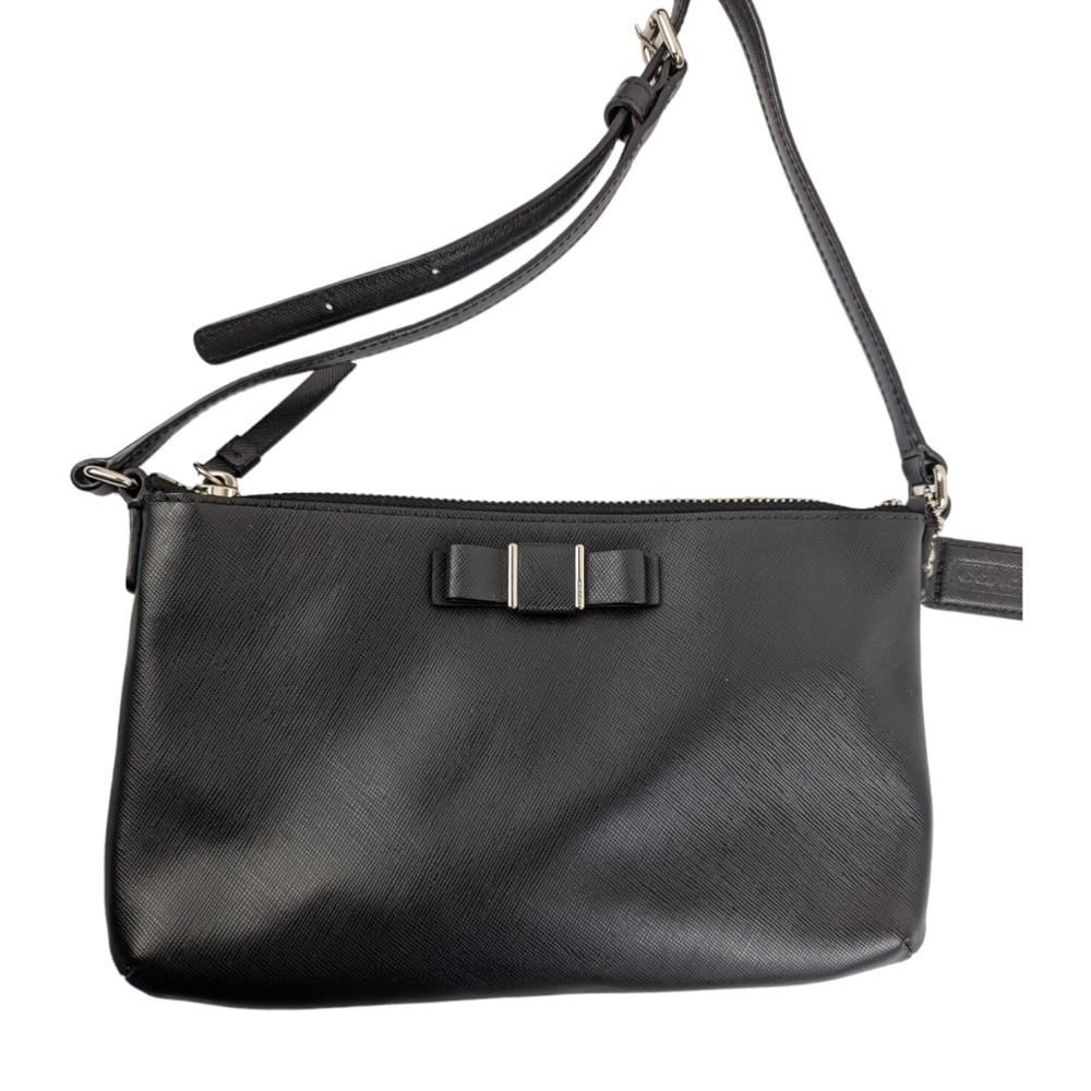 Coach Darcy Bow East West Crossbody Black
